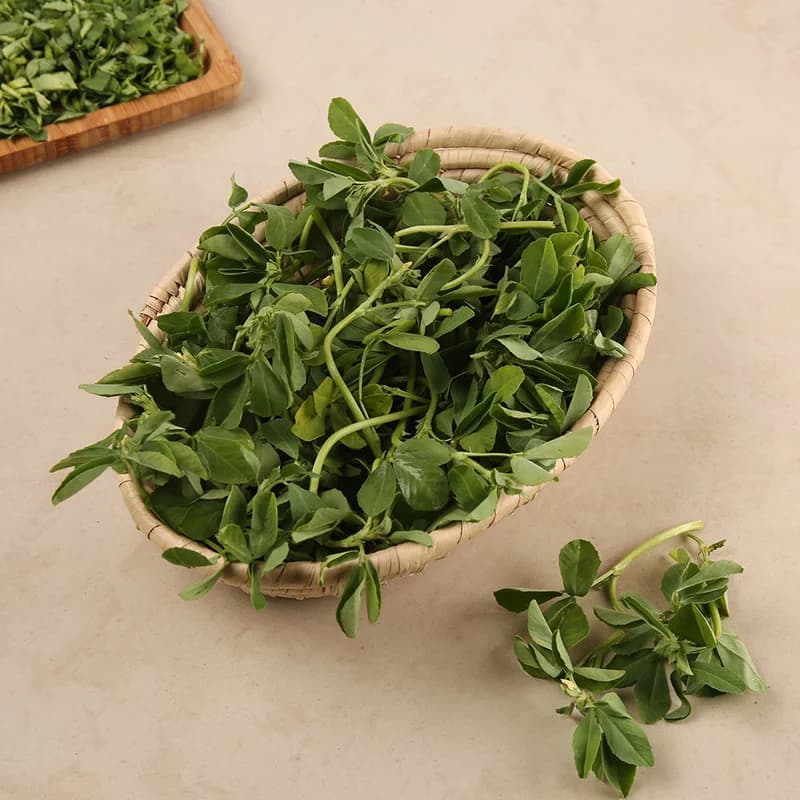 Fenugreek Leaves (without Roots)