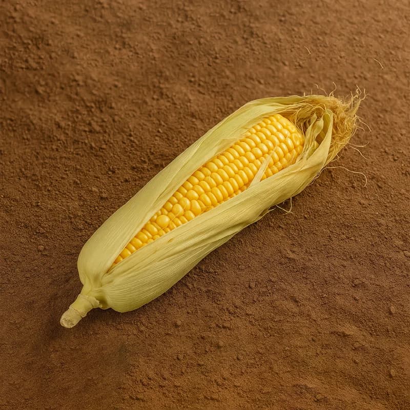 Organically Grown American Corn Cob