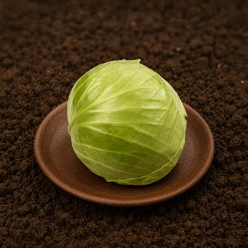 Organically Grown Cabbage (Yele Kosu)