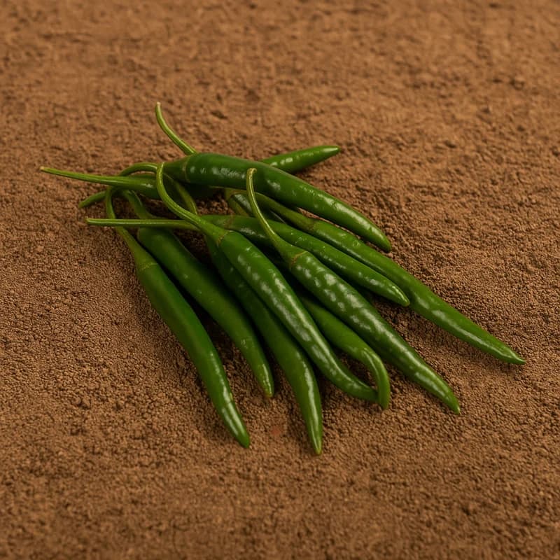 Organically Grown Chilli (Menasinakayi)