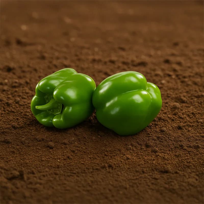 Organically Grown Green Capsicum
