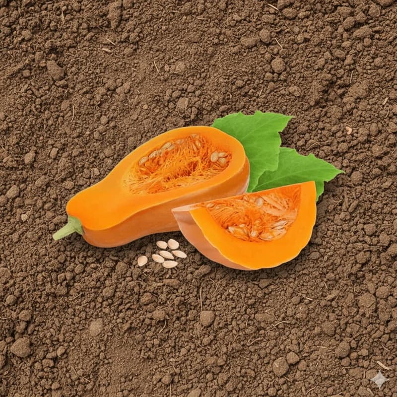 Organically Grown Sweet Pumpkin by Bhoomi Farms (Portion)