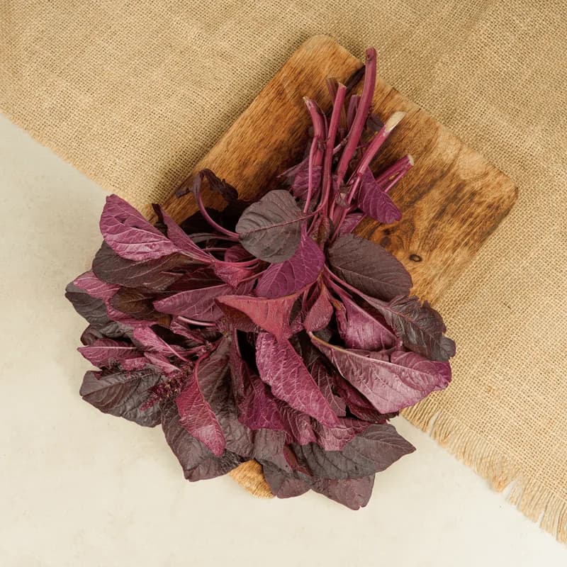Red Amaranthus Leaves (without roots)